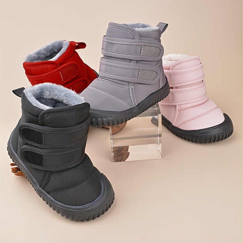 Kindvriendelijke Winter Snowboots - Warmte en Veiligheid voor de Koude Dagen