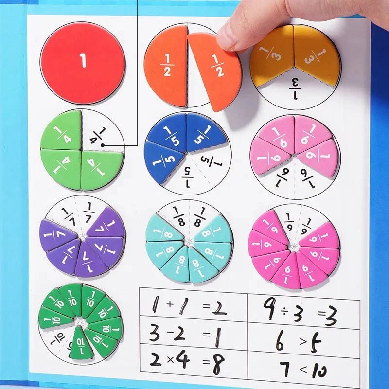 Magic Workbook | Learn to Calculate and Solve Fractions