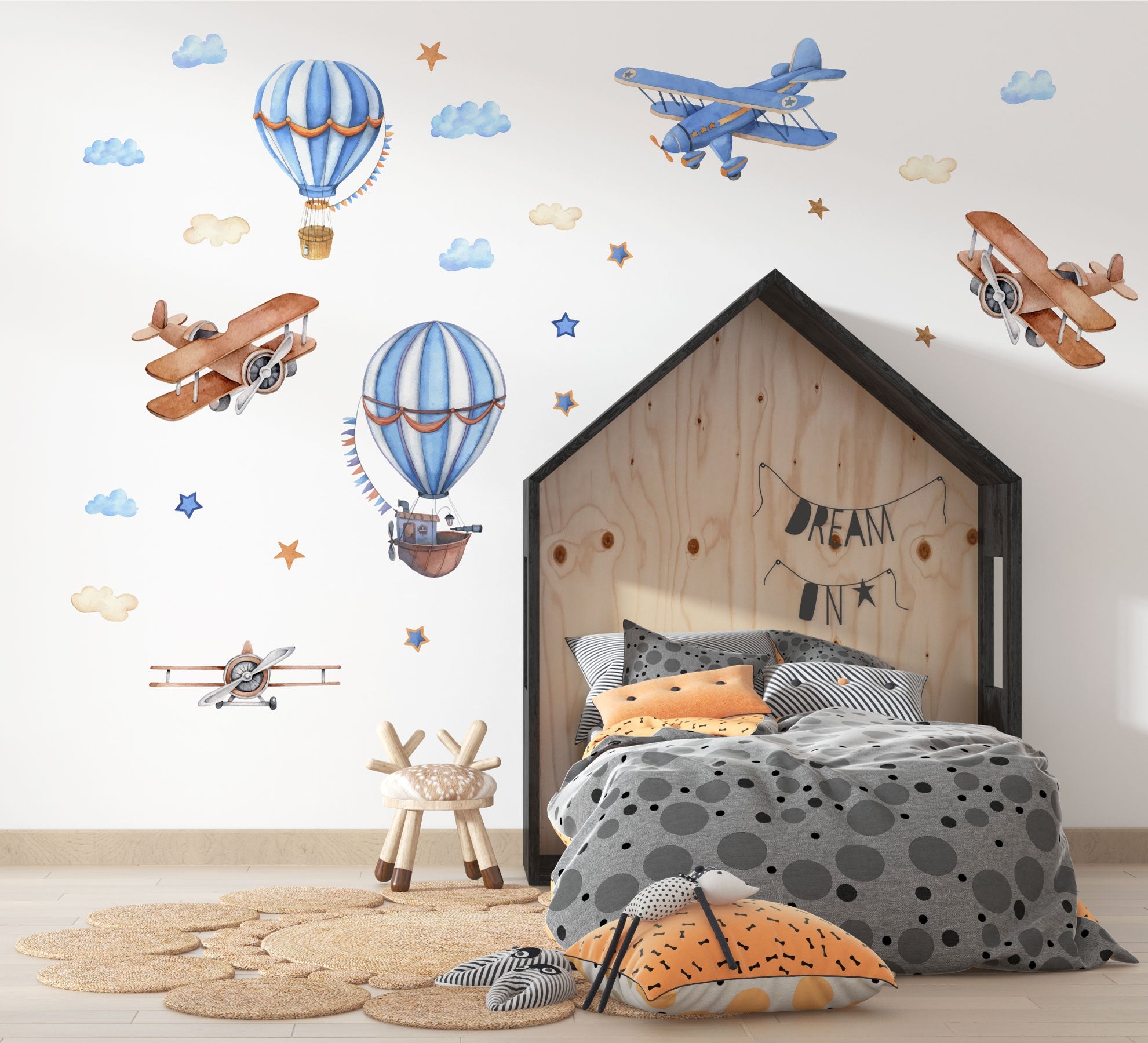 Airplane Wall Stickers