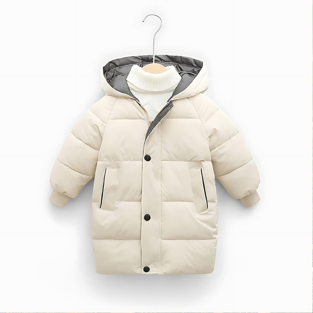 Kinderen Parka - Trendy Winterjas met Capuchon en Zijzakken