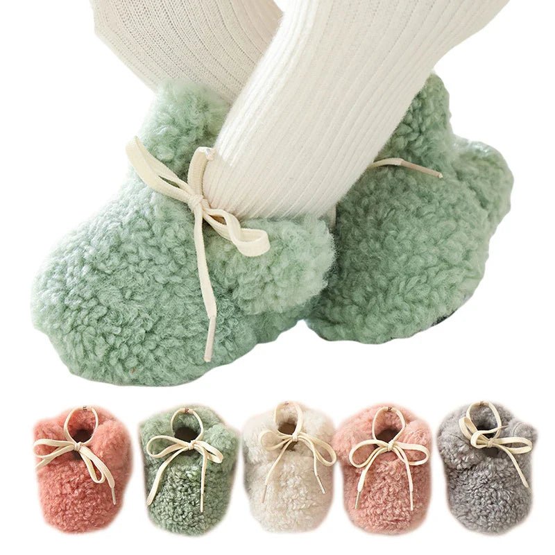 Schattige Fluffy Babyslippers