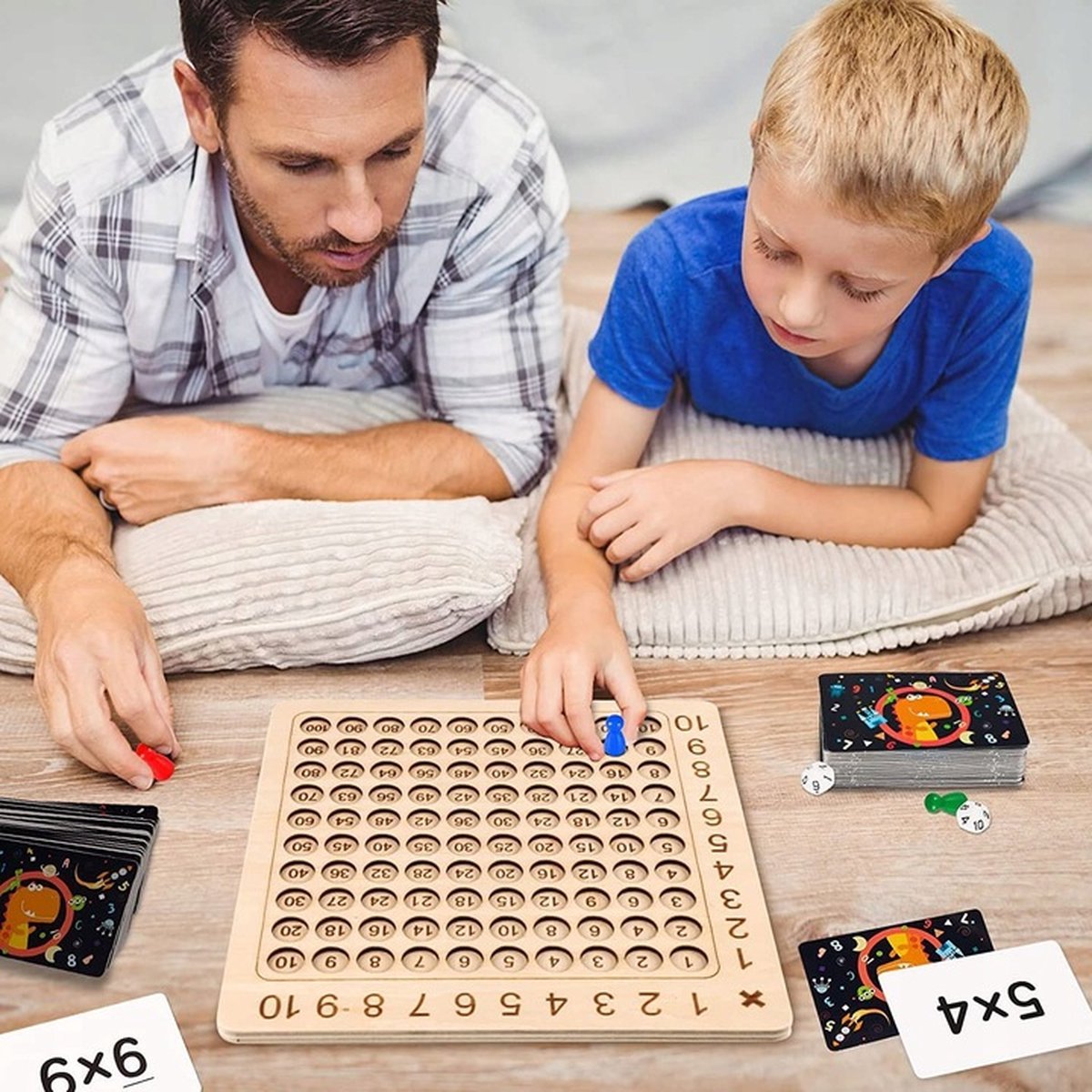 Montessori Multiplication game for preschoolers