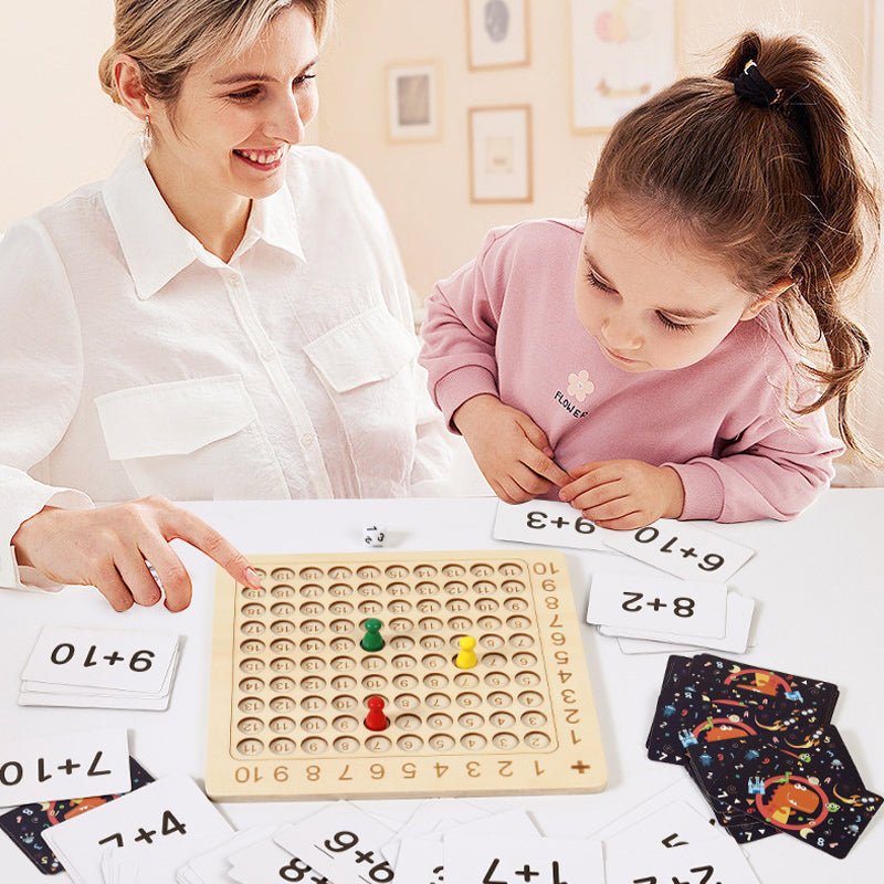 Montessori Multiplication game for preschoolers