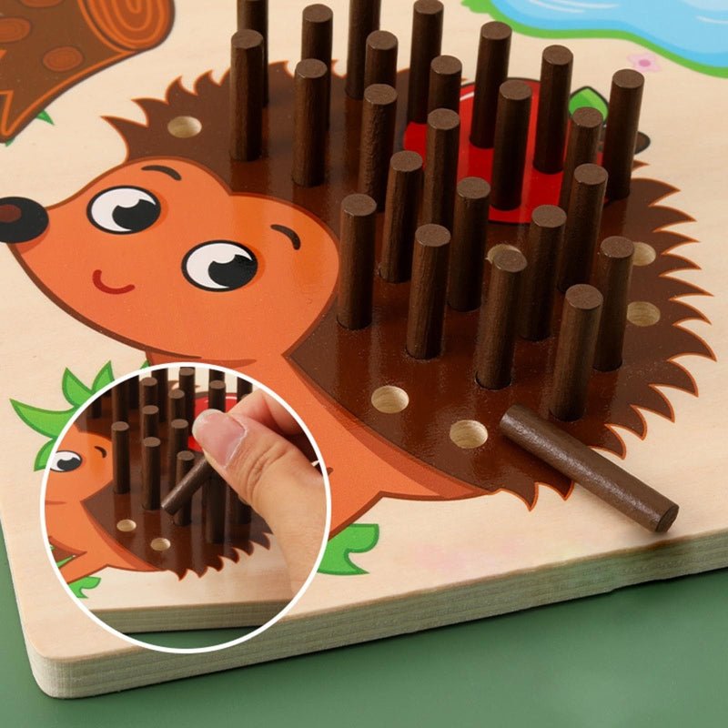 Hedgehog Game | Montessori &amp; Sensory Board Game 