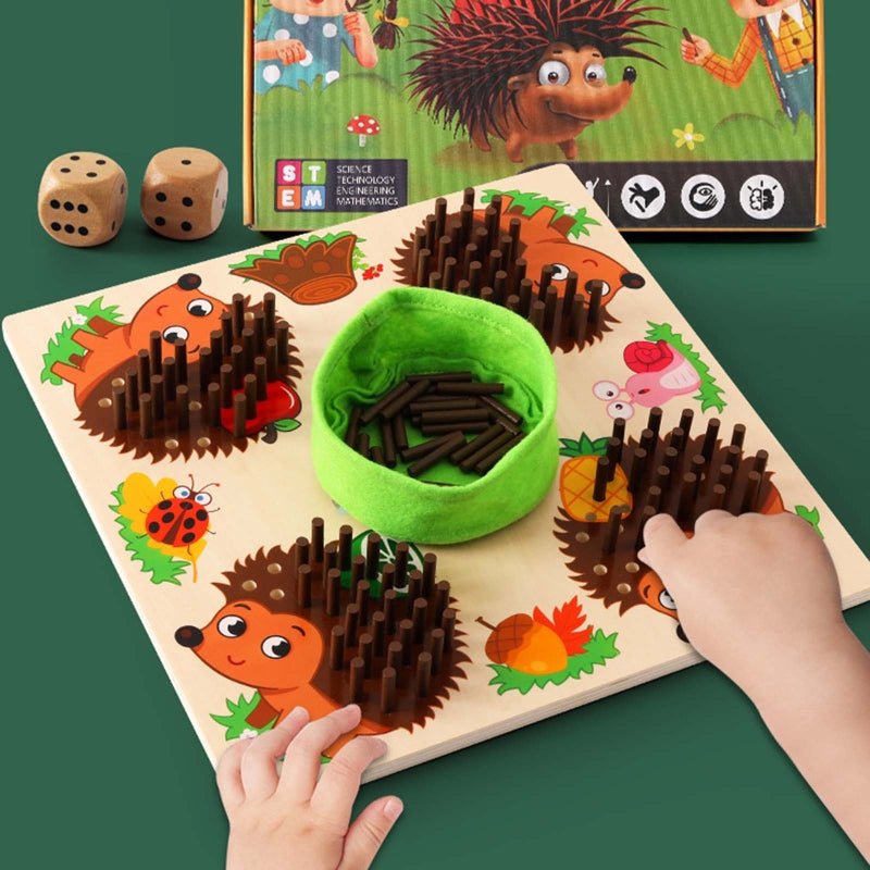 Hedgehog Game | Montessori &amp; Sensory Board Game 